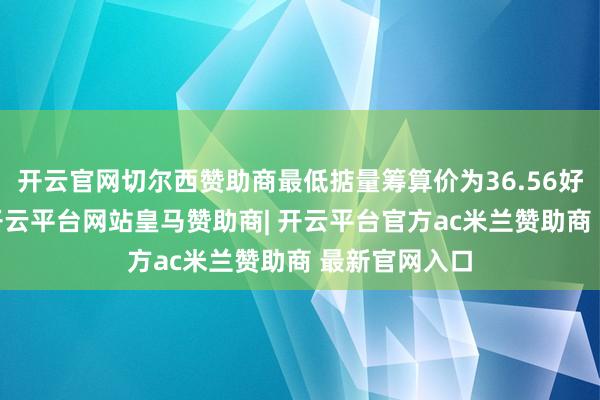 开云官网切尔西赞助商最低掂量筹算价为36.56好意思元/股-开云平台网站皇马赞助商| 开云平台官方ac米兰赞助商 最新官网入口